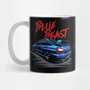 Blue Beast Mug